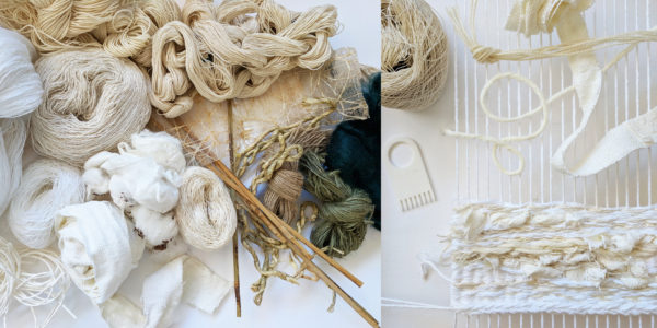 intuitive weaving materials, supplies and fibers