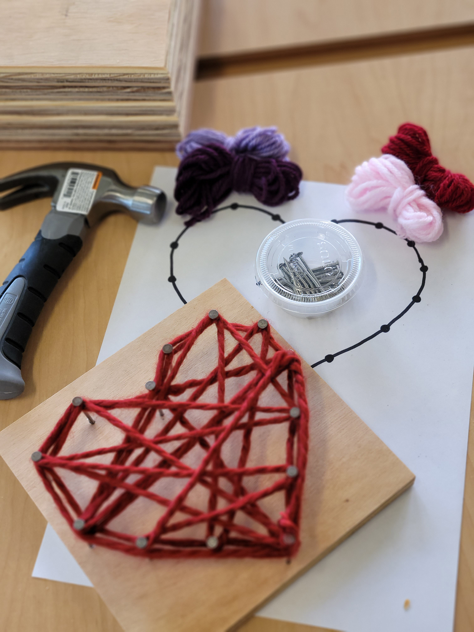 String Theory – Nail & String Art Craft Kit