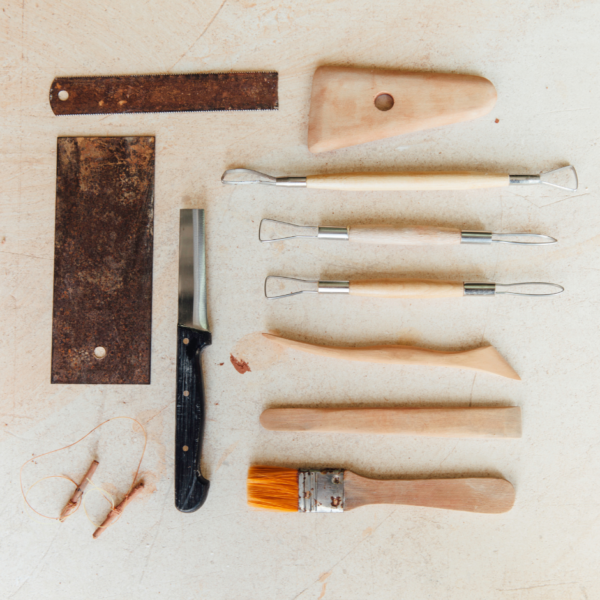 clay hand building tools