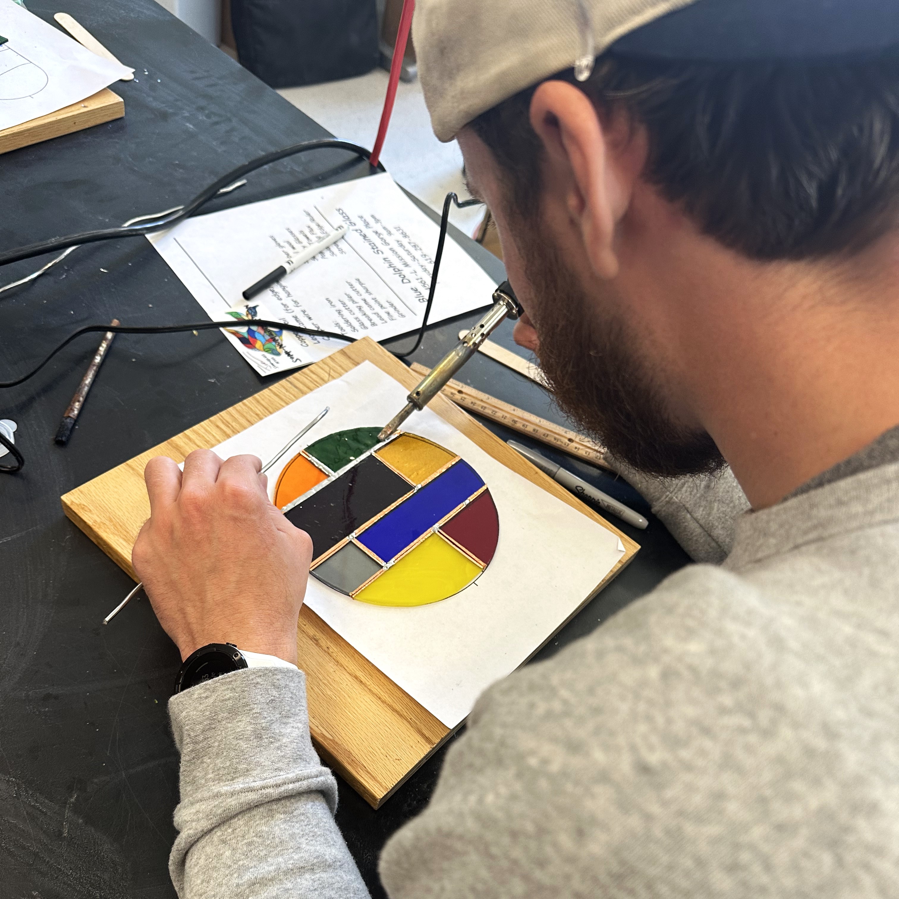 Intro to Stained Glass – San Diego Craft Collective