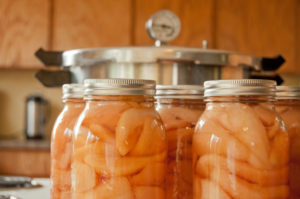 canned foods in jars