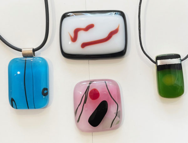 Necklace Options for Fused Glass