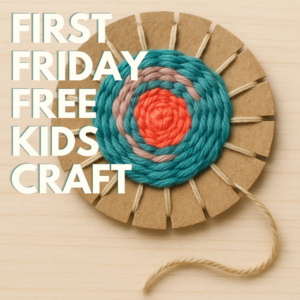 First Friday free kids craft at San Diego Craft Collective in Liberty Station from 5-6pm every first Friday of the month.