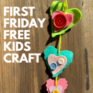 First Friday free kids craft at San Diego Craft Collective in Liberty Station from 5-6pm every first Friday of the month.