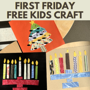 First Friday free kids craft at San Diego Craft Collective in Liberty Station from 5-6pm every first Friday of the month.