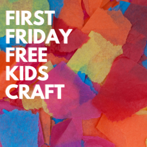 First Friday free kids craft at San Diego Craft Collective in Liberty Station from 5-6pm every first Friday of the month.