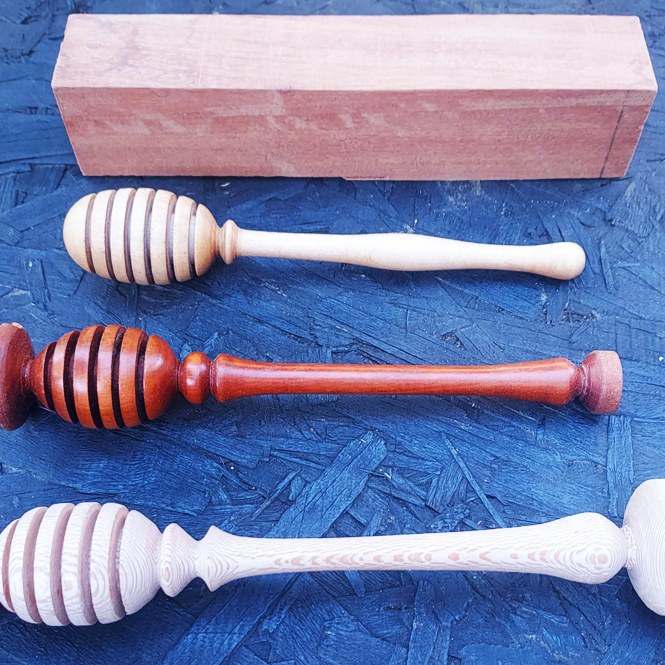 Wooden Craft Shapes, Honey Dippers