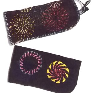 stitched glasses cases
