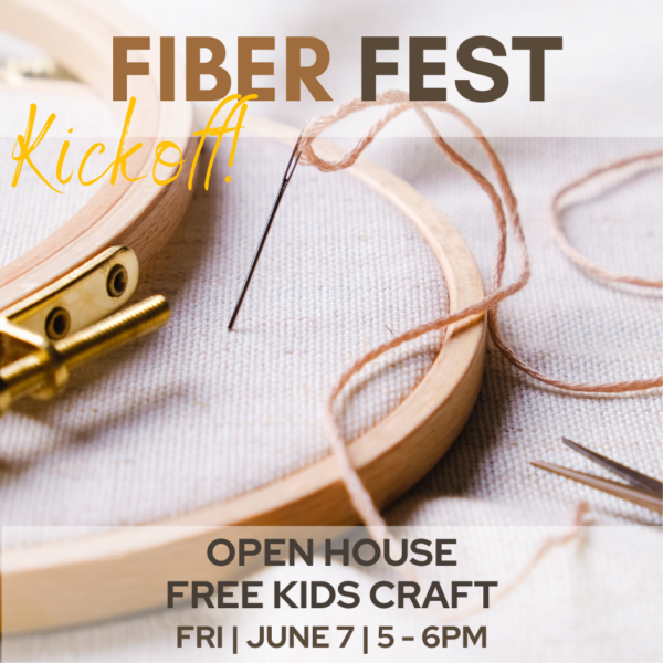 Fiber Fest Kick Off, Open House, Free Kids Craft event at San Diego Craft Collective, Friday June 7, 2024