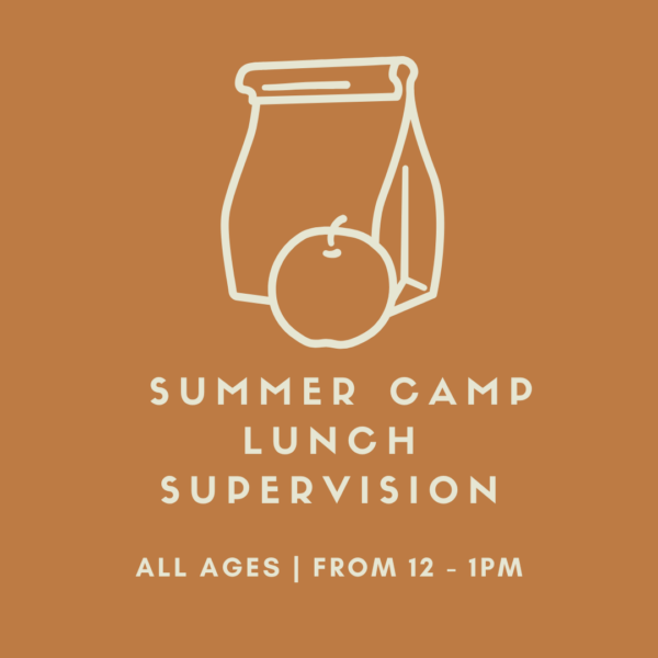 Craft Camp Lunch Hour Supervision from 12-1pm each weekday at San Diego Craft Collective