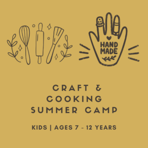 Summer Cooking & Craft Camp at San Diego Craft Collective, Ages 7-12yrs