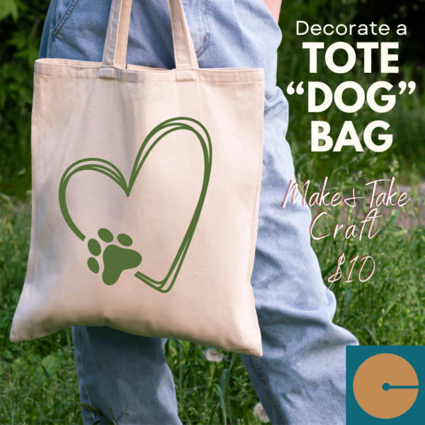 Puppy & Dog Adoption Event with fun free crafts and Tote Dog Bag Make & Take Craft & more with Cantu Foundation, San Diego at San Diego Craft Collective in Liberty Station $10