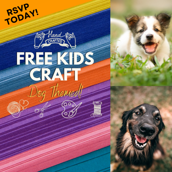 Puppy & Dog Adoption Event with fun free crafts and more with Cantu Foundation, San Diego at San Diego Craft Collective in Liberty Station