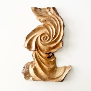 power carving wooden art piece