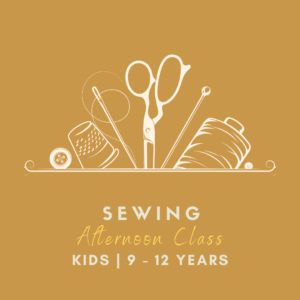 Afterschool Afternoon Sewing & Fashion Design for Kids & Teens classes, September through May at San Diego Craft Collective