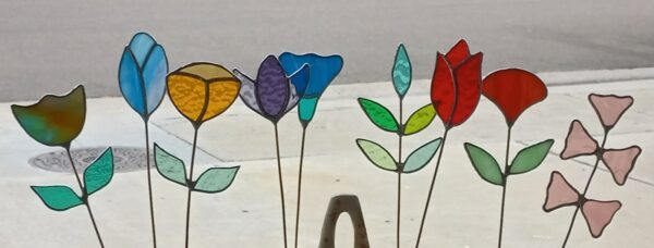 Stained Glass Flowers