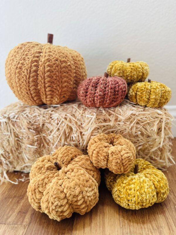 crochet pumpkins