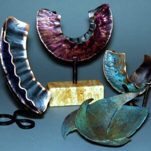 Foldforming and patina bowls