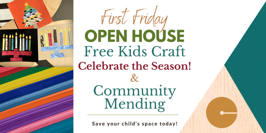 First Friday free kids craft at San Diego Craft Collective in Liberty Station from 5-6pm every first Friday of the month.