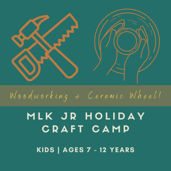 MLK Jr. Holiday Holiday Craft Camp at San Diego Craft Collective