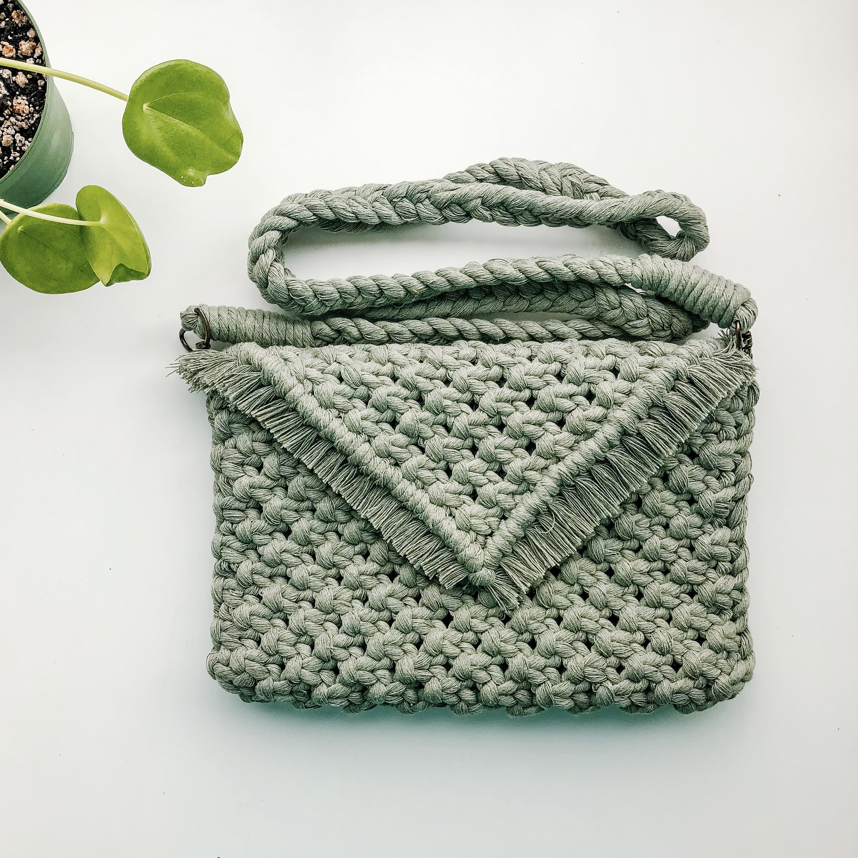 Learn to macrame' your own Crossbody Bag at San Diego Craft Collective in Liberty Station Arts District
