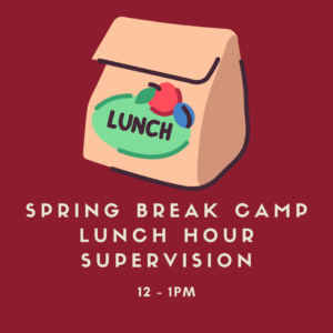 Craft Camp Lunch Hour Supervision from 12-1pm each weekday at San Diego Craft Collective