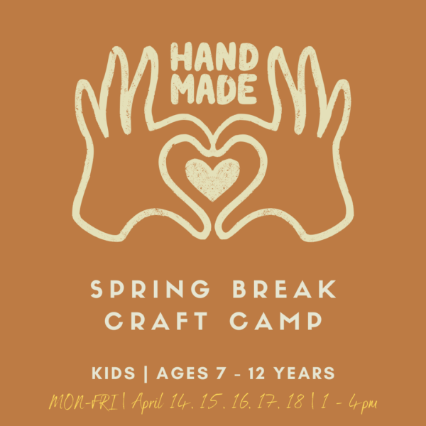 Spring Break Craft Camp at San Diego Craft Collective, Ages 7-12y, from April 14-18, 1-5pm