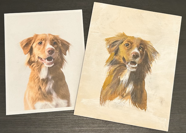 Paint your Pet, Pet Portraits, with Emerson Ferrandini at San Diego Craft Collective