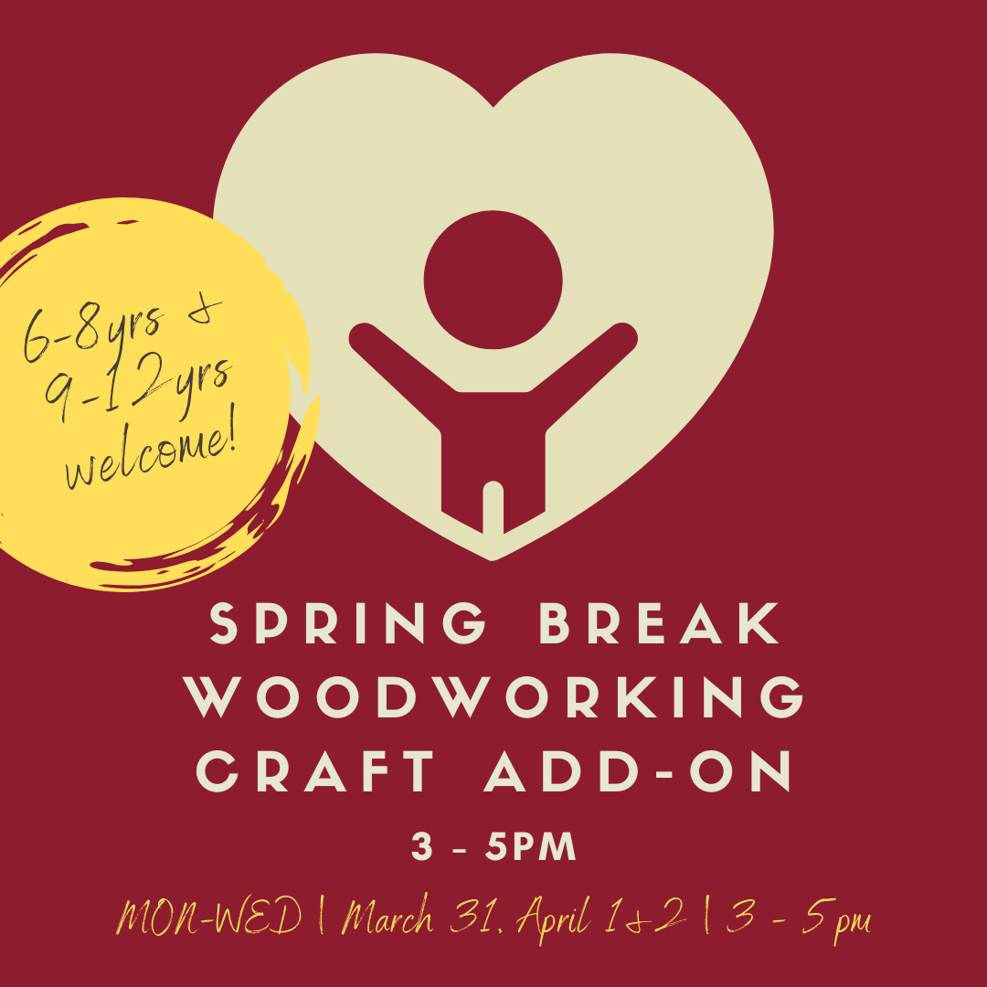 After Care from 3-5pm at San Diego Craft Collective for Spring Break Art & Craft Camp at Liberty Station with Craft Collective and Monart School of Art