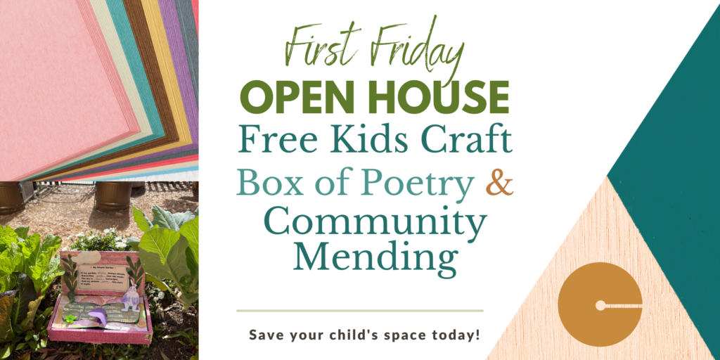 First Friday free kids craft at San Diego Craft Collective in Liberty Station from 5-6pm every first Friday of the month.