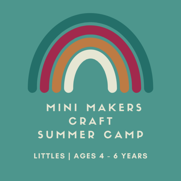 Summer Craft Camp Mini Makers for Preschool age children at San Diego Craft Collective, Ages 4-6yrs