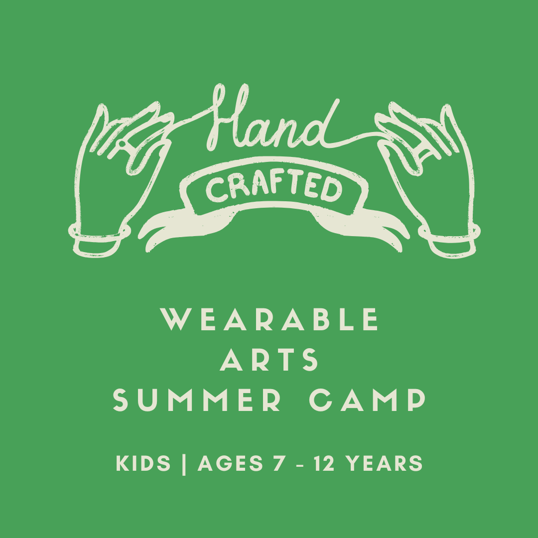 Kids Wearable Arts Summer Craft Camp at San Diego Craft Collective, Ages 7-12yrs