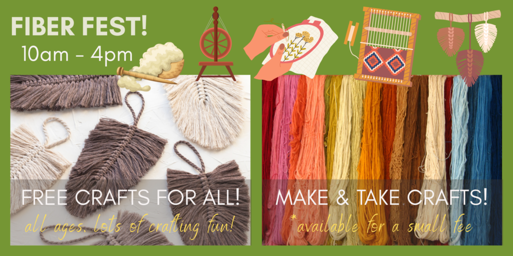 Fiber Fest is a free, family-friendly fiber arts event at San Diego Craft Collective in Liberty Station.