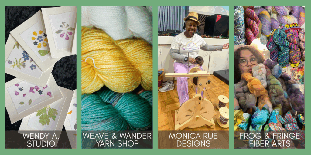 Fiber Fest is a free, family-friendly fiber arts event at San Diego Craft Collective in Liberty Station.