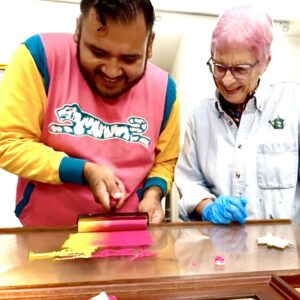 Learn the art of printless relief printmaking at San Diego Craft Collective