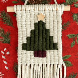 Learn to macrame' your own holiday tree wall hanging at San Diego Craft Collective