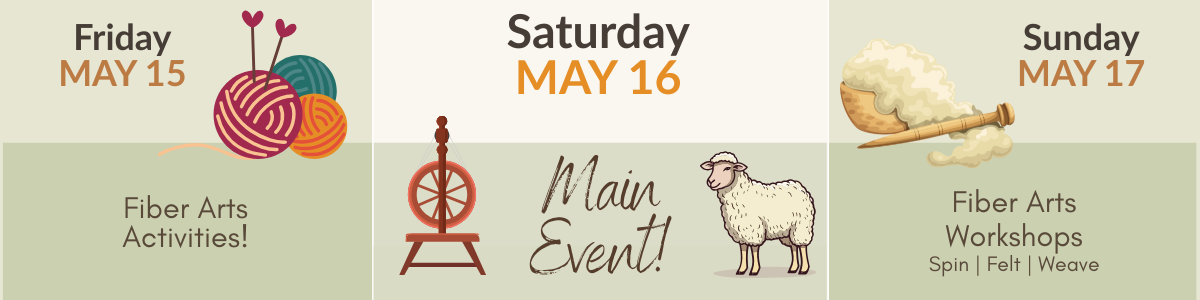 Fiber Fest, on May 16, 2026, is a free, family-friendly fiber arts event at San Diego Craft Collective in Liberty Station.