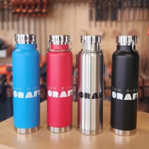 San Diego Craft Collective metal bottles. Support Craft Collective today!