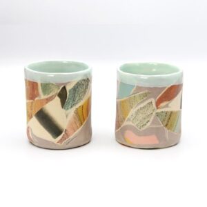ceramic glazed cups