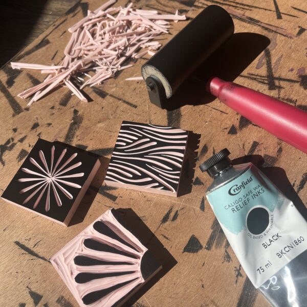 Book & Paper Arts | Block Printing Basics: Design, Carve & Print Your ...