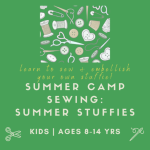 Sewing Summer Camps at San Diego Craft Collective in Liberty Station