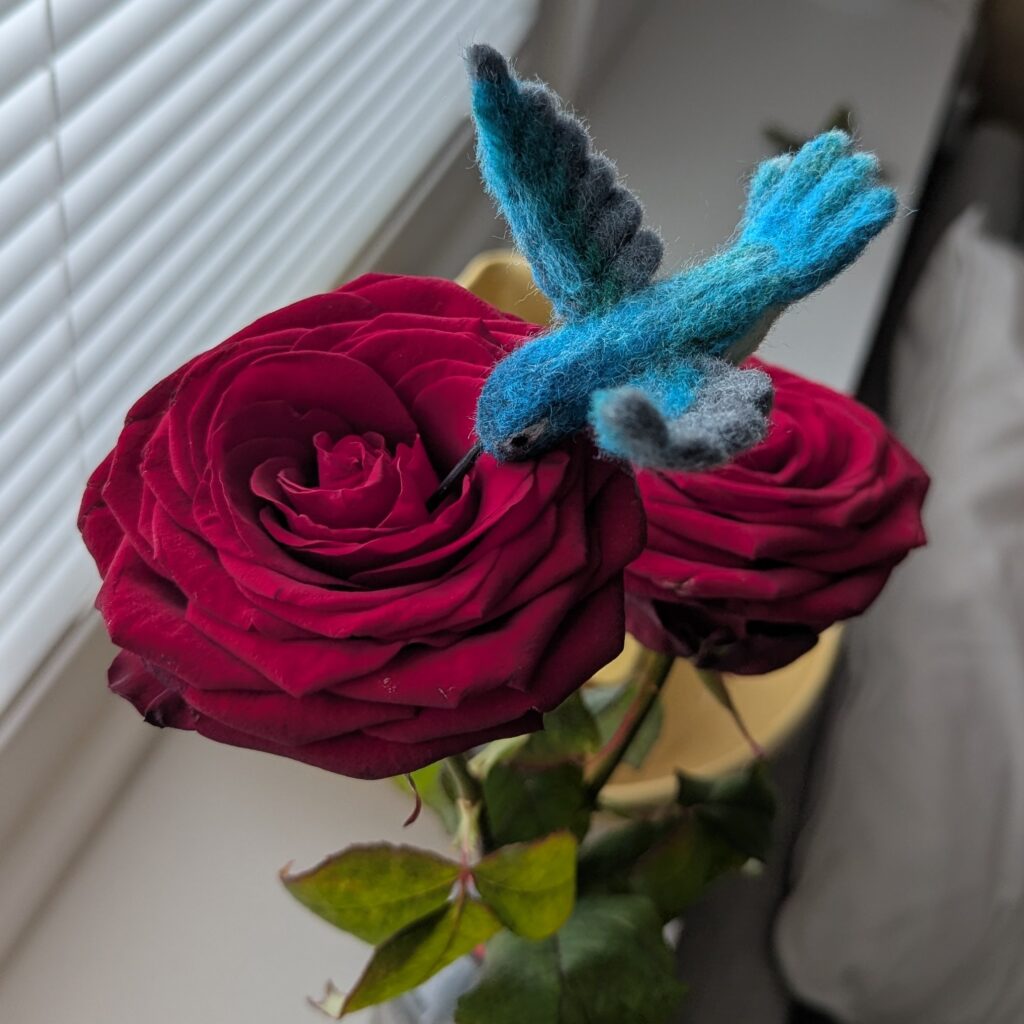 Felted Hummingbird Fiber Arts | Felting: Needle Felted Wool Hummingbird – San Diego Craft ...