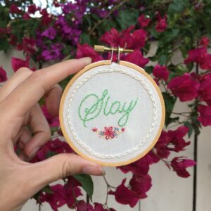 Fiber Arts | Embroidery: Intro to Embroidery Workshop