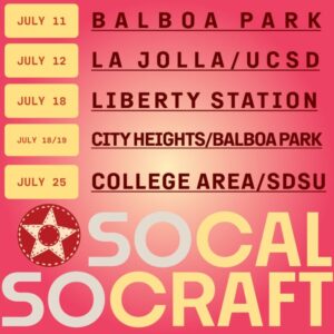 Join us at San Diego Craft Collective for SoCal SoCraft Summer, with Handwork 2026, American Craft Council