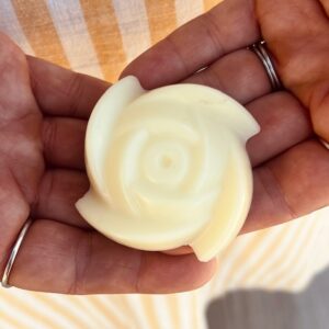 natural beeswax and oils massage bar