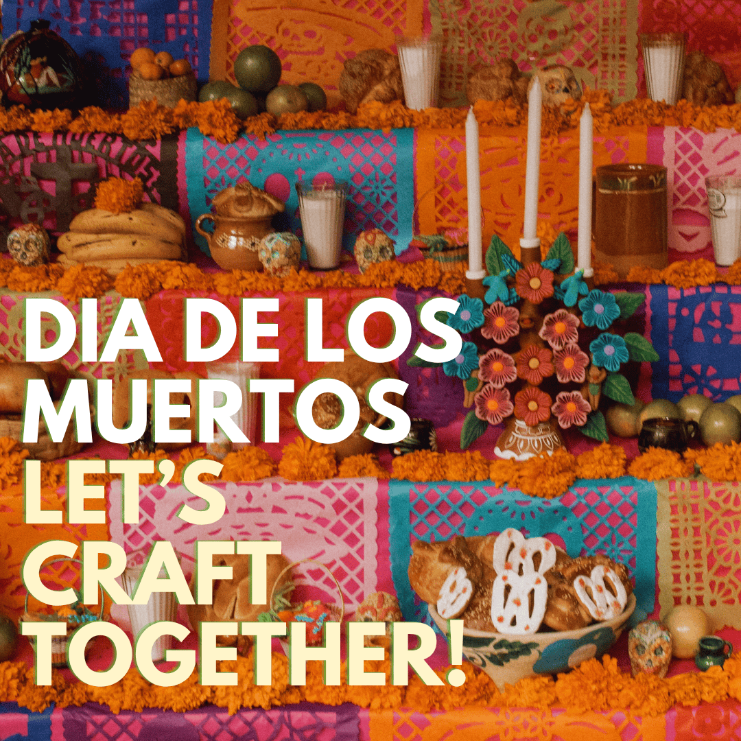 Craft with us for Dia de los Muertos at San Diego Craft Collective on Fri, Oct2, 4-7pm
