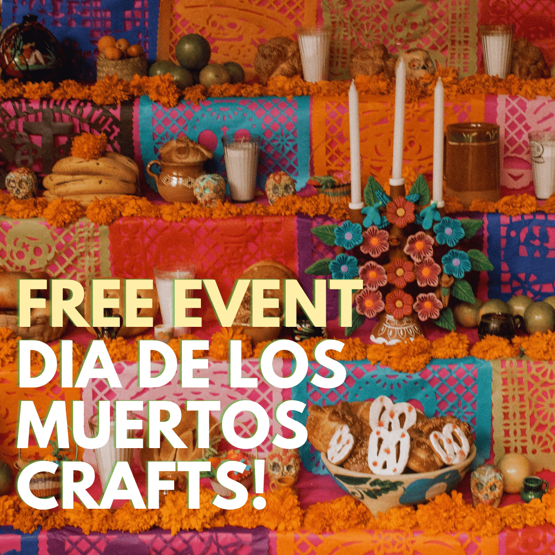 Craft with us for Dia de los Muertos at San Diego Craft Collective on Fri, Oct2, 4-7pm